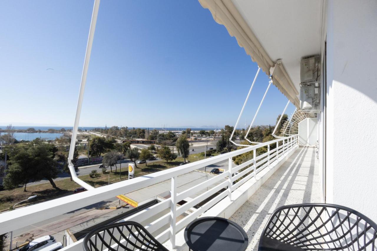 Modern Apt In Glyfada A Breath Away From The Sea - The View Афіни Екстер'єр фото