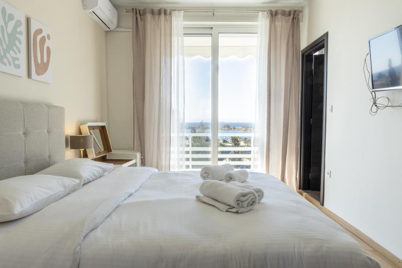 Modern Apt In Glyfada A Breath Away From The Sea - The View Афіни Екстер'єр фото