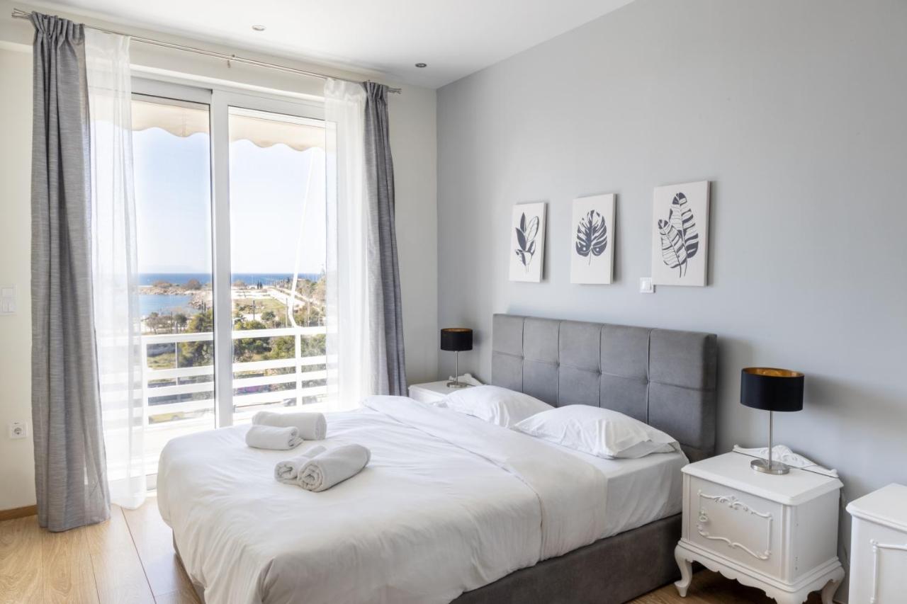 Modern Apt In Glyfada A Breath Away From The Sea - The View Афіни Екстер'єр фото